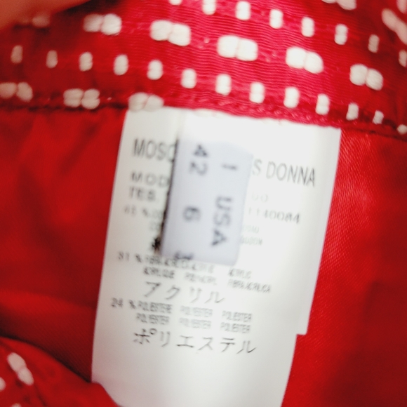 Moschino red bubble skirt - Picture 8 of 9